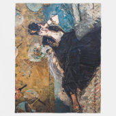 Edouard Manet - Dame mit Fächern Fleecedecke (Vorderseite)