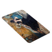 Edouard Manet - Dame mit Fächern Magnet (Rechte Seite)