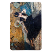 Edouard Manet - Dame mit Fächern Magnet (Vertikal)
