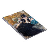 Edouard Manet - Dame mit Fächern Notizblock (Rechte Seite)