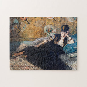 Edouard Manet - Dame mit Fächern Puzzle