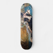 Edouard Manet - Dame mit Fächern Skateboard (Vorderseite)