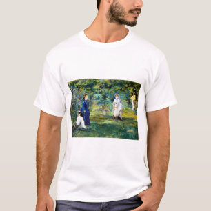 Edouard Manet, das Croquet-Spiel T-Shirt