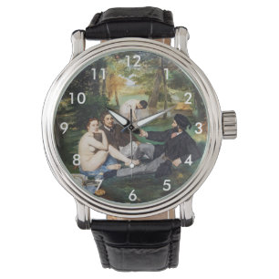 Edouard Manet - Das Frühstück im Freien Armbanduhr