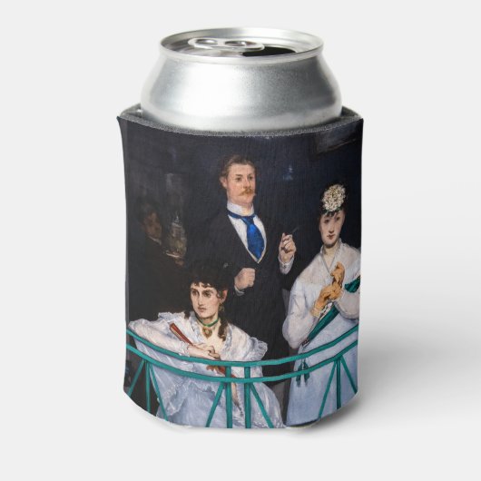 Edouard Manet - Der Balkon / Le Balcon Dosenkühler (Kanne Rückseite)