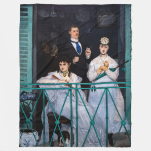 Edouard Manet - Der Balkon / Le Balcon Fleecedecke