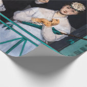 Edouard Manet - Der Balkon / Le Balcon Geschenkpapier (Ecke)