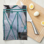 Edouard Manet - Der Balkon / Le Balcon Geschirrtuch (Viertel Falte)