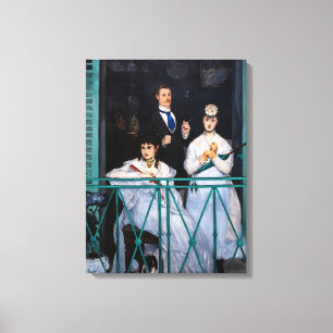Edouard Manet - Der Balkon / Le Balcon Leinwanddruck