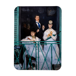 Edouard Manet - Der Balkon / Le Balcon Magnet