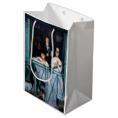 Edouard Manet - Der Balkon / Le Balcon Mittlere Geschenktüte (Vorderseite Schrägansicht)