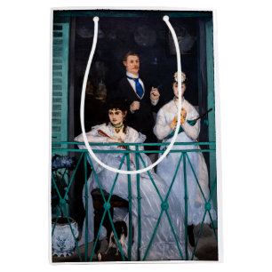 Edouard Manet - Der Balkon / Le Balcon Mittlere Geschenktüte