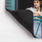 Edouard Manet - Der Balkon / Le Balcon Mousepad (Ecke)