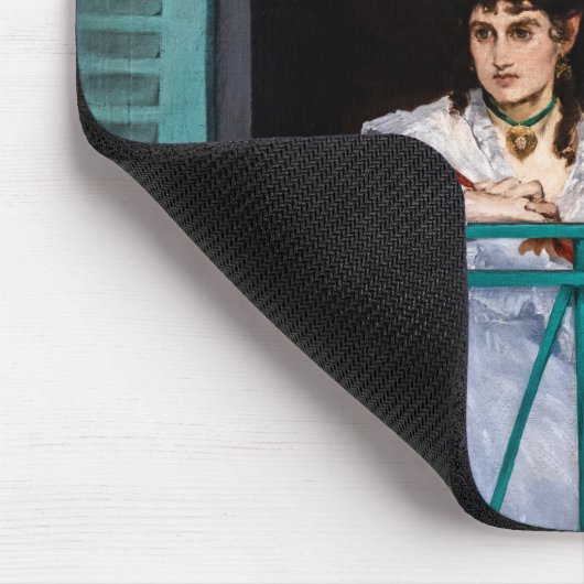 Edouard Manet - Der Balkon / Le Balcon Mousepad (Ecke)