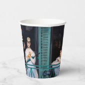 Edouard Manet - Der Balkon / Le Balcon Pappbecher (Rechts)