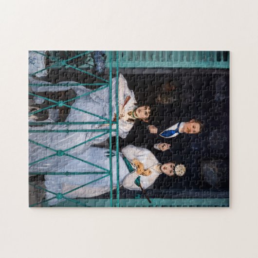 Edouard Manet - Der Balkon / Le Balcon Puzzle (Horizontal)