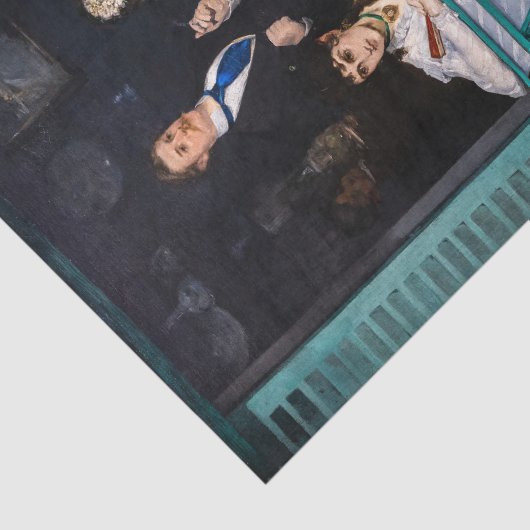 Edouard Manet - Der Balkon / Le Balcon Seidenpapier (Ausschnitt)