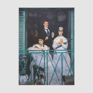 Edouard Manet - Der Balkon / Le Balcon Seidenpapier
