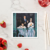 Edouard Manet - Der Balkon / Le Balcon Serviette (Beispiel)