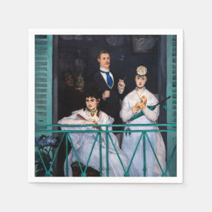 Edouard Manet - Der Balkon / Le Balcon Serviette