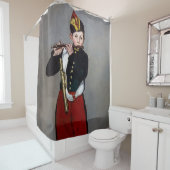 Edouard Manet - Der Faib / Young Flutist Duschvorhang (Beispiel)