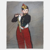 Edouard Manet - Der Faib / Young Flutist Fleecedecke (Vorderseite)