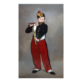 Edouard Manet - Der Faib / Young Flutist Fotodruck