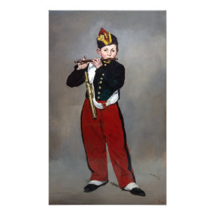 Edouard Manet - Der Faib / Young Flutist Fotodruck