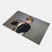 Edouard Manet - Der Faib / Young Flutist Fußmatte (Schrägansicht)