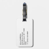 Edouard Manet - Der Faib / Young Flutist Gepäckanhänger (Rückseite vertikal)