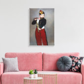 Edouard Manet - Der Faib / Young Flutist Leinwanddruck (Insitu (Wohnzimmer))