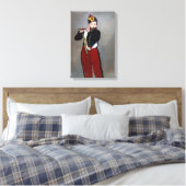 Edouard Manet - Der Faib / Young Flutist Leinwanddruck (Insitu (Schlafzimmer))
