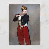 Edouard Manet - Der Faib / Young Flutist Postkarte (Vorderseite)