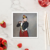 Edouard Manet - Der Faib / Young Flutist Serviette (Beispiel)