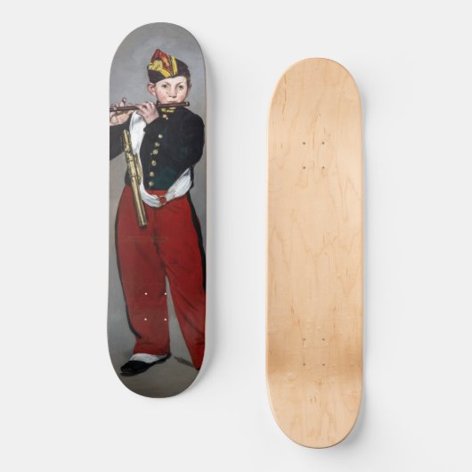 Edouard Manet - Der Faib / Young Flutist Skateboard (Vorderseite)