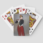 Edouard Manet - Der Faib / Young Flutist Spielkarten (Rückseite)