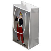 Edouard Manet - Der Fieber / Young Flautis Kleine Geschenktüte (Rückseite Schrägansicht)