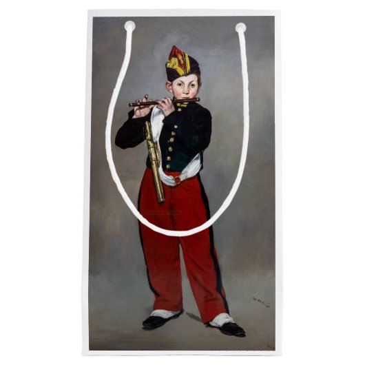 Edouard Manet - Der Fieber / Young Flautis Kleine Geschenktüte (Vorderseite)