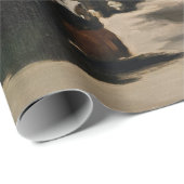 Edouard Manet - Der Hafen von Boulogne durch Mondl Geschenkpapier (Rolleneckpunkt)