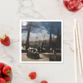 Edouard Manet - Der Hafen von Boulogne durch Mondl Serviette (Beispiel)