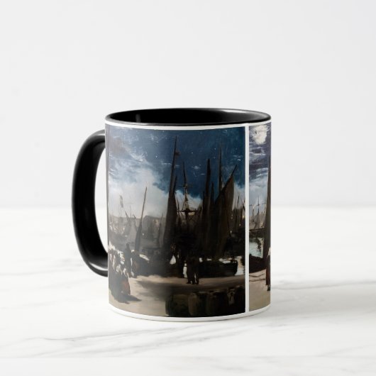 Edouard Manet - Der Hafen von Boulogne durch Mondl Tasse (Vorderseite Links)