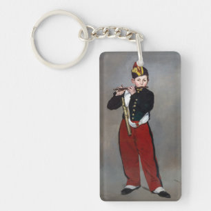 Edouard Manet - Der Pfeifer / Junger Flötist Schlüsselanhänger