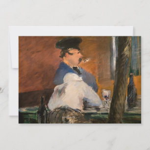 Edouard Manet - Die Bar, Le Bouchon Dankeskarte