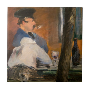 Edouard Manet - Die Bar, Le Bouchon Fliese