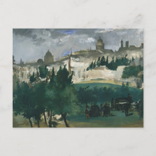 Edouard Manet - Die Beerdigung Postkarte