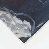 Edouard Manet - Die Eisenbahn Fleecedecke (Ecke)