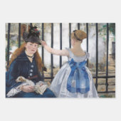 Edouard Manet - Die Eisenbahn Geschenkpapier Set (Vorderseite 2)