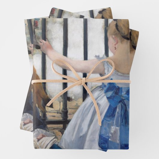 Edouard Manet - Die Eisenbahn Geschenkpapier Set (Beispiel)