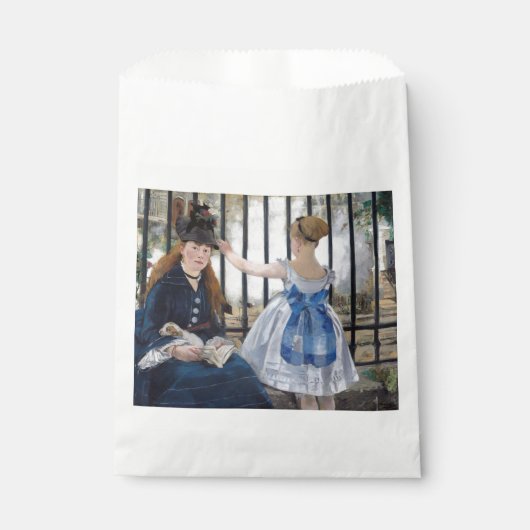 Edouard Manet - Die Eisenbahn Geschenktütchen (Vorderseite)