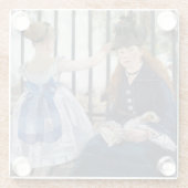 Edouard Manet - Die Eisenbahn Glasuntersetzer (Rückseite)